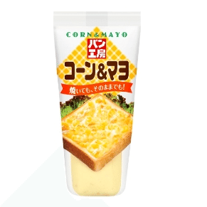【日本直邮】丘比 面包工房 面包涂抹酱 玉米蛋黄酱烧烤风味 1支装 1 份