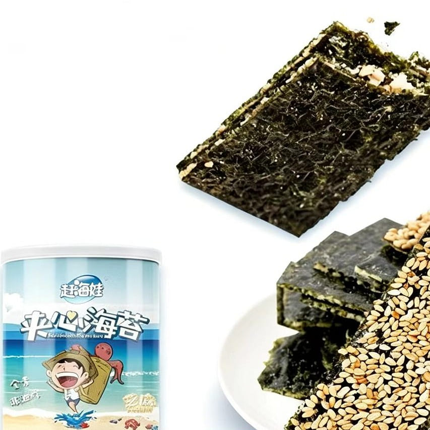 Gan Hai Wa Seaweed Crispy Sandwich 35g (Total 105g 3 can