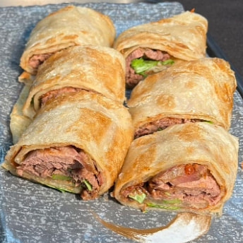 牛肉卷饼6段