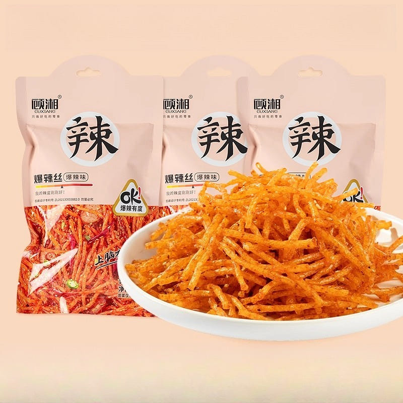 Gu Xiang’s Spicy Shredded Noodles 118g*3 bags 354 g