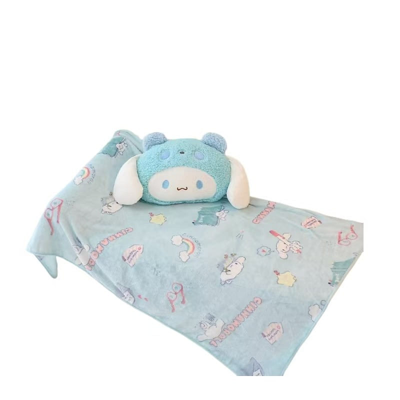 Pillow Blanket Cute Cartoon Portablesoft Comfortablesofa Pillow- Cinnamoroll 1Pc 1 each