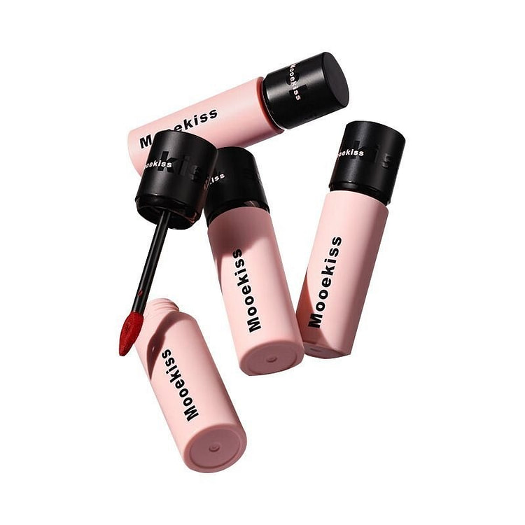 木柯诗绒雾唇泥唇釉口红 不易掉色 V07 白桃清酒 1 份