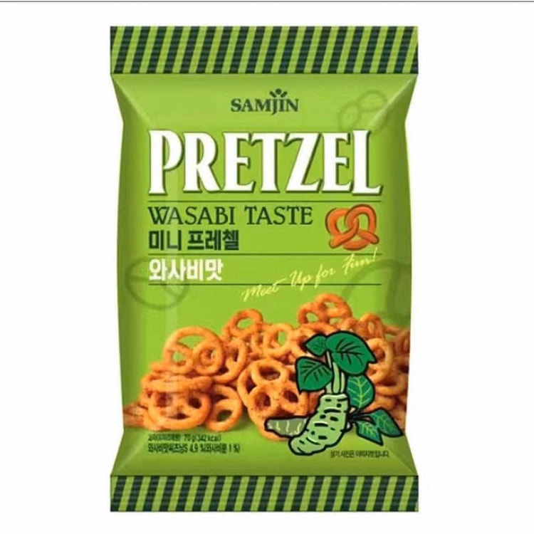 SAMJIN Mustard-flavored mini twisted cookies70g 1 each