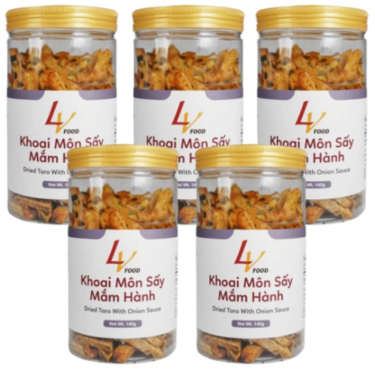 【LV食品】蒜蓉香葱酱芋头片145g*5 5 个