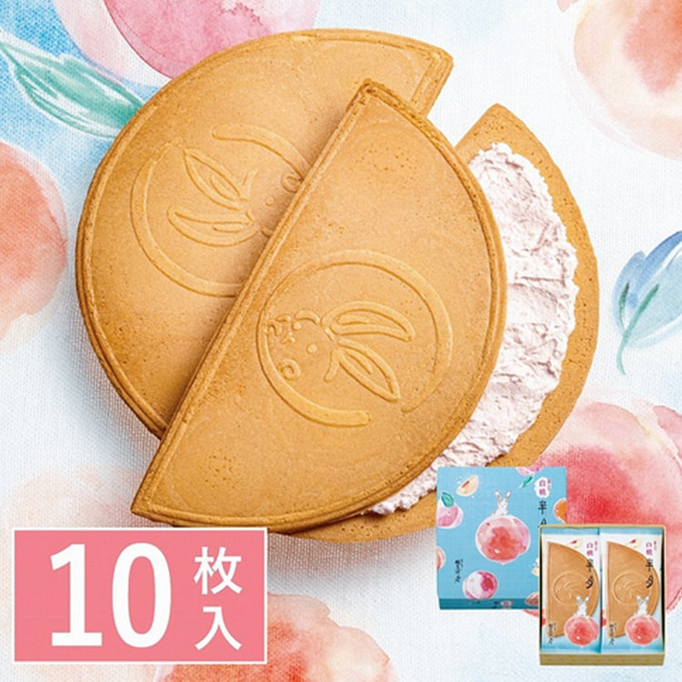 新品鎌倉白桃半月 10枚