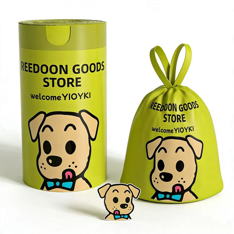 Happy Fish Ai Grass Garbage Bag 4 rolls * 48 piece 1 box