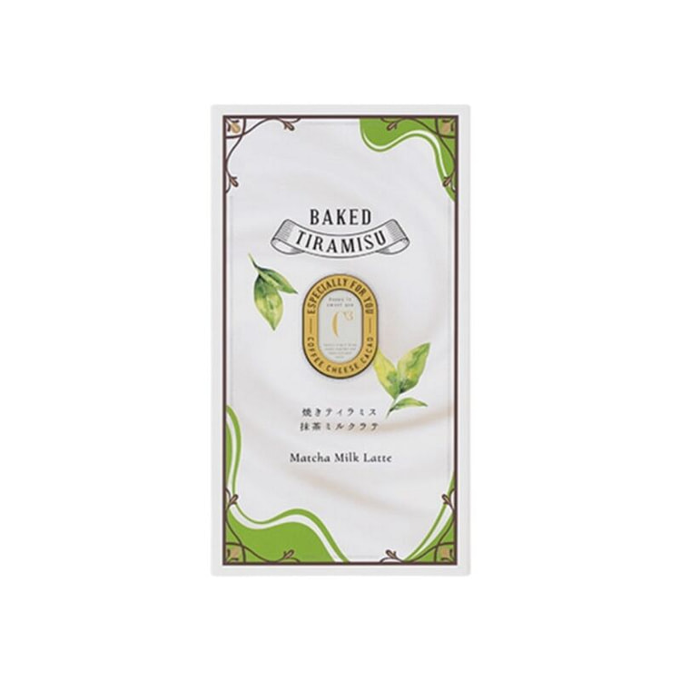 C3 抹茶牛奶拿铁口味 烤提拉米苏蛋糕 6枚装