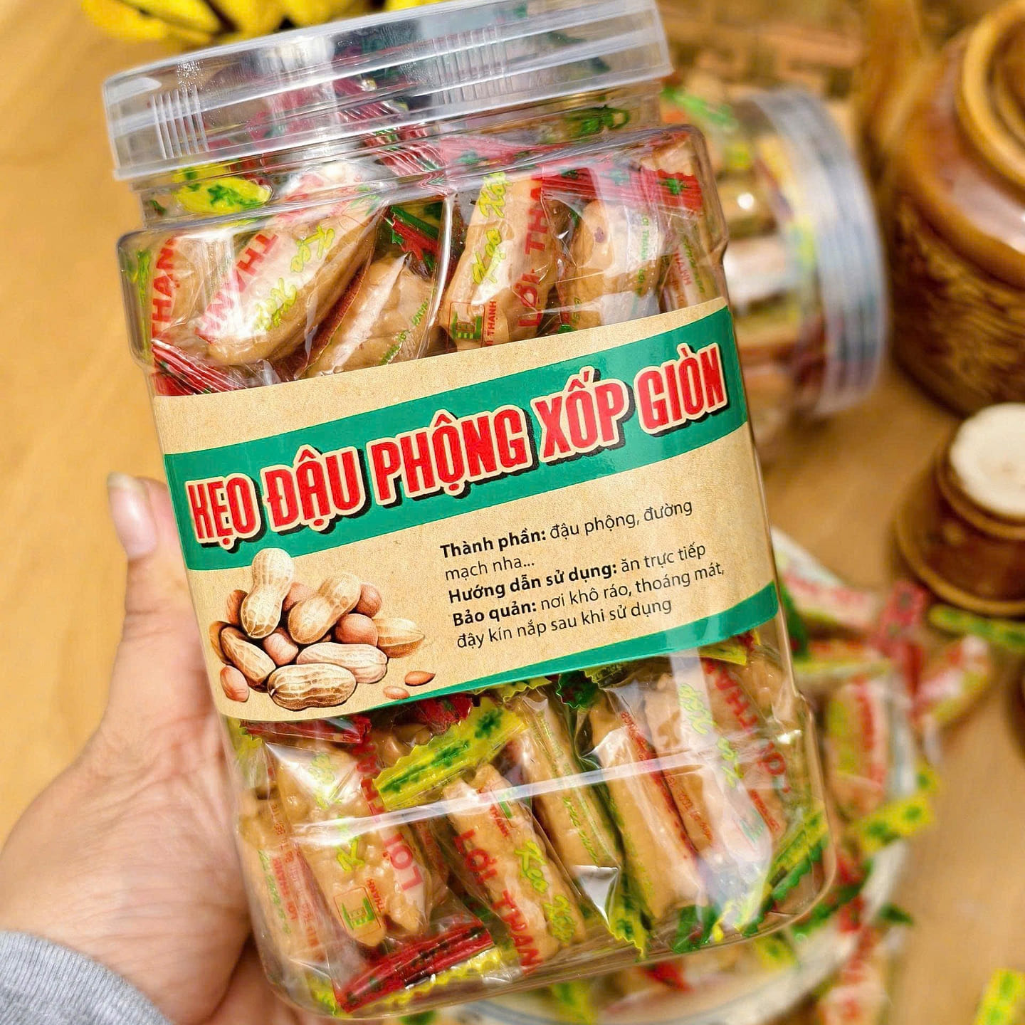 Crunch Peanut Candy 500G 1 pack