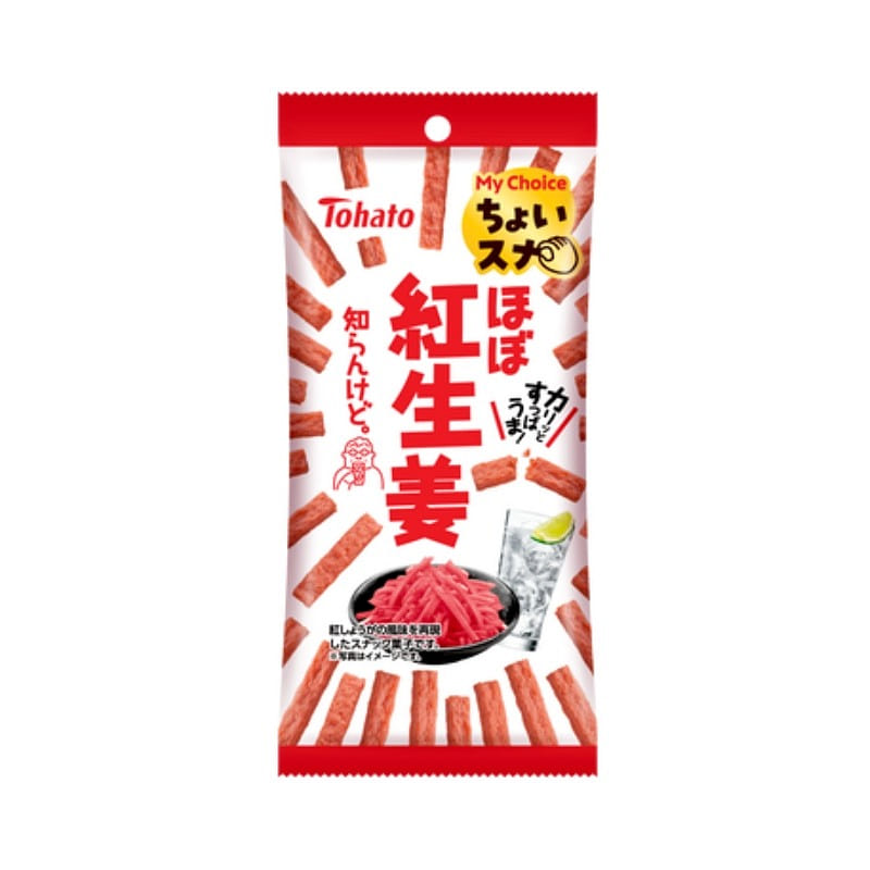 Tohato 红姜迷你零食 36g 1 份