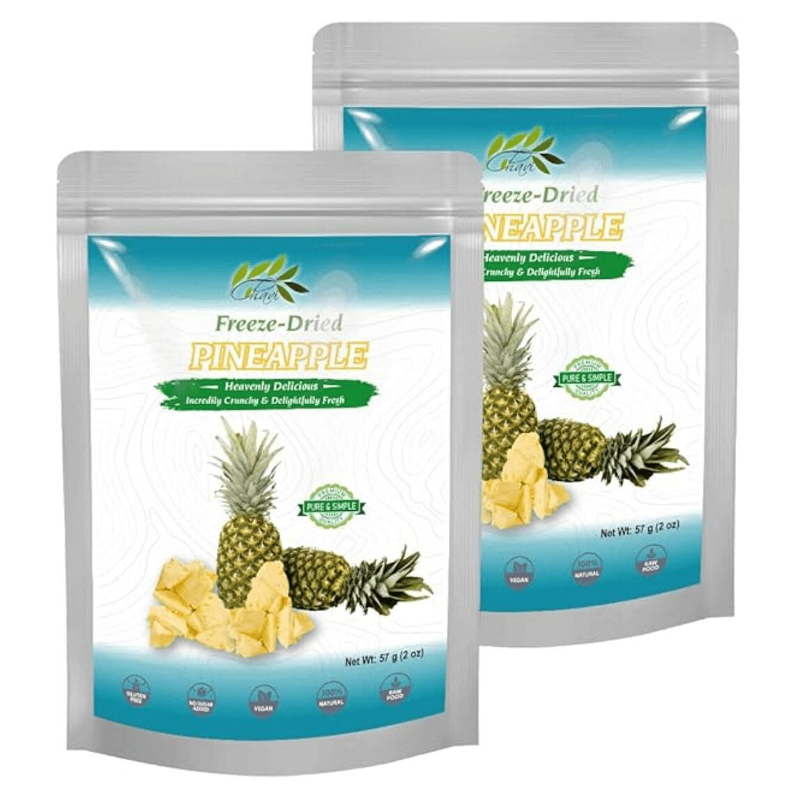 CHAVI Freeze-Dried Pineapple ( Pack of 2) 2 pack