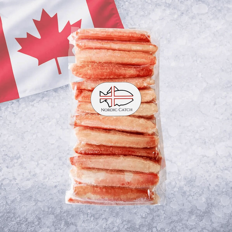 野生北极雪蟹腿肉 1 份