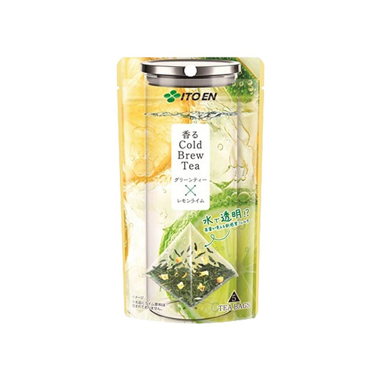 伊藤园 冷萃 柠檬 青柠 绿茶 5袋
