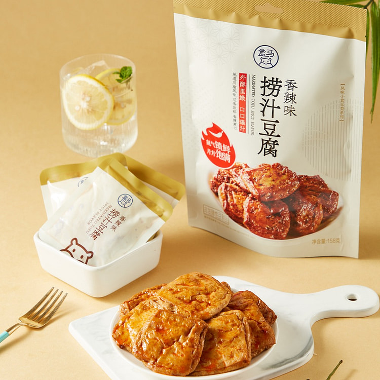 盒马 捞汁豆腐（香辣味）