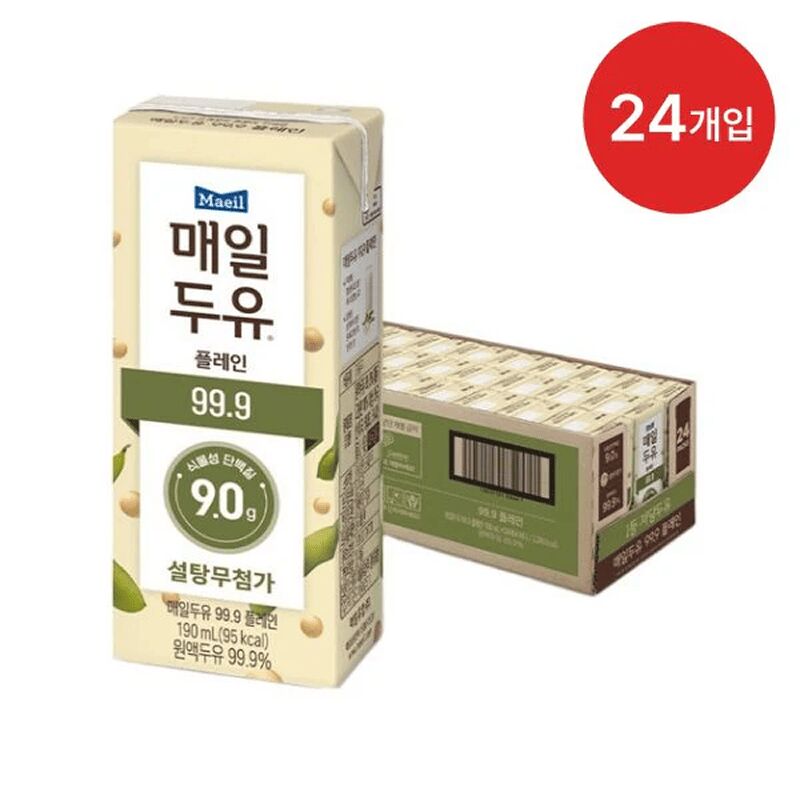 (組合裝)每日乳業豆奶 99.9(24 包) 190 毫升