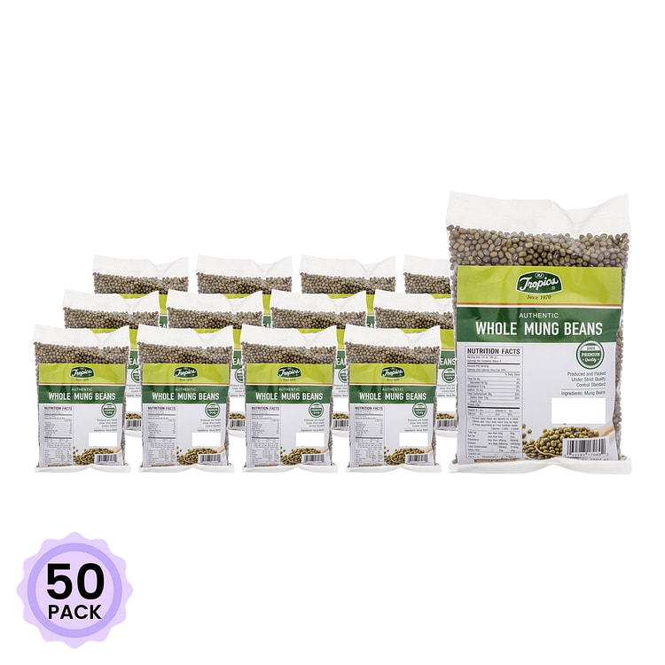 Đậu Xanh Nguyên Hạt Tropics 397 g*50 pack