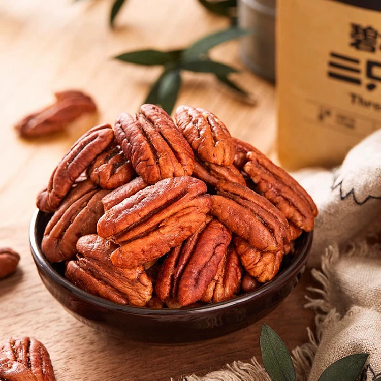 三只松鼠碧根果袋装坚果奶油味长寿果 250g*1袋