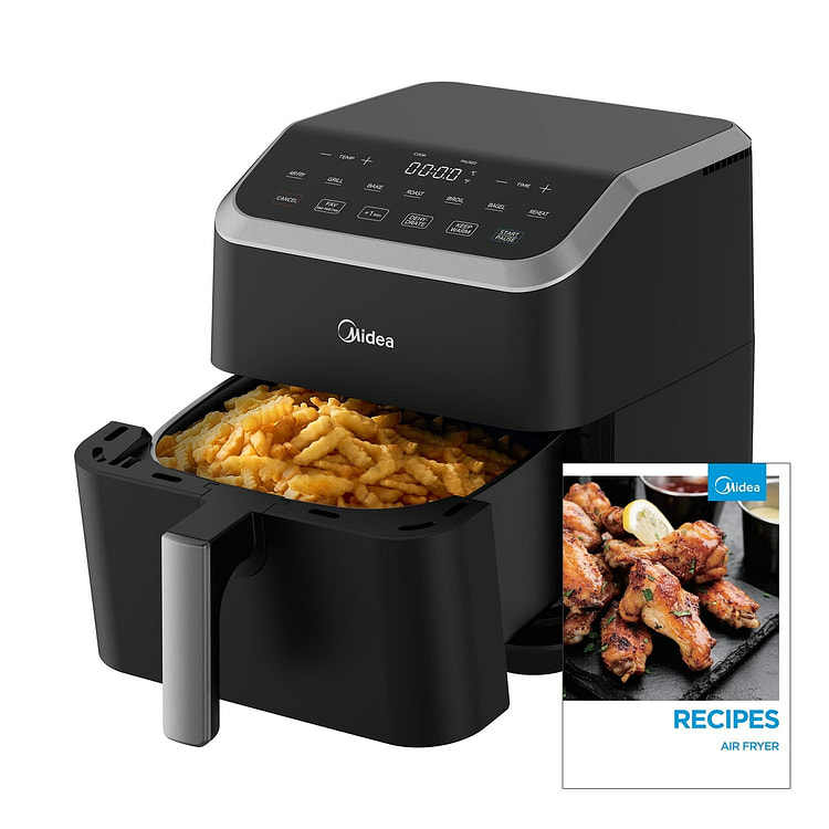 美的空气炸锅5.5QT 大品牌新科技 9大功能包邮