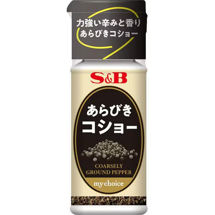 S&B My Choice Coarse Ground Pepper 12g