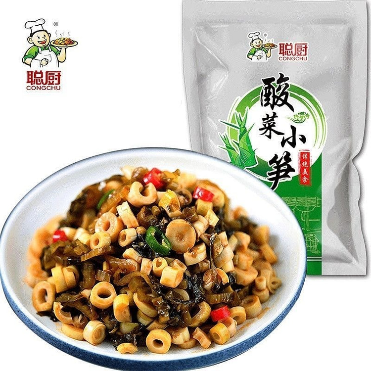 聪厨竹笋酸菜小笋下饭菜外婆菜咸菜半成品1*230克 1 包