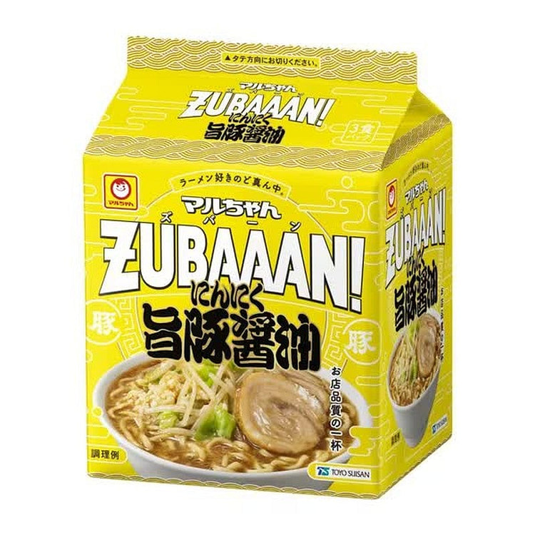 Maruchan ZUBAAAN 猪肉酱油拉面 3