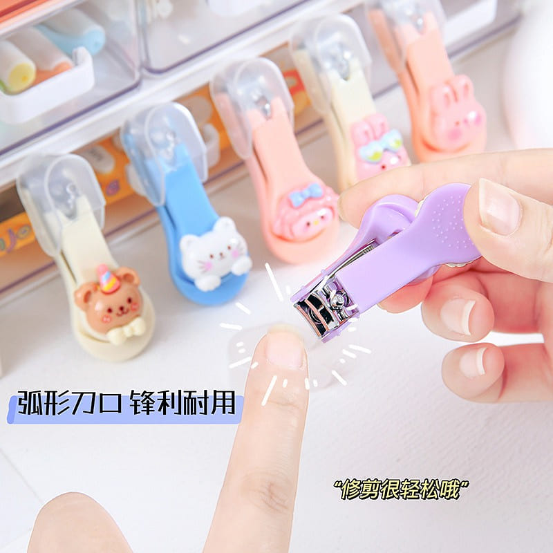 Cute Nail Clippers, Ultra Sharp Sturdy Fingernail Clipper Cutters for Baby/pets 1 count
