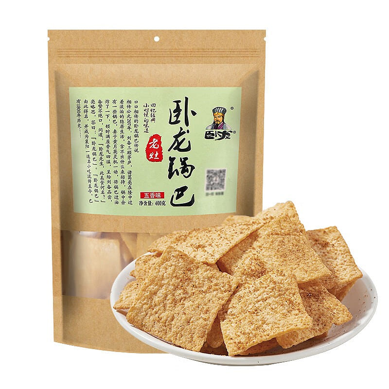 Wolong Handmade Rice Crackers (Five-Spice Flavor) 400 g