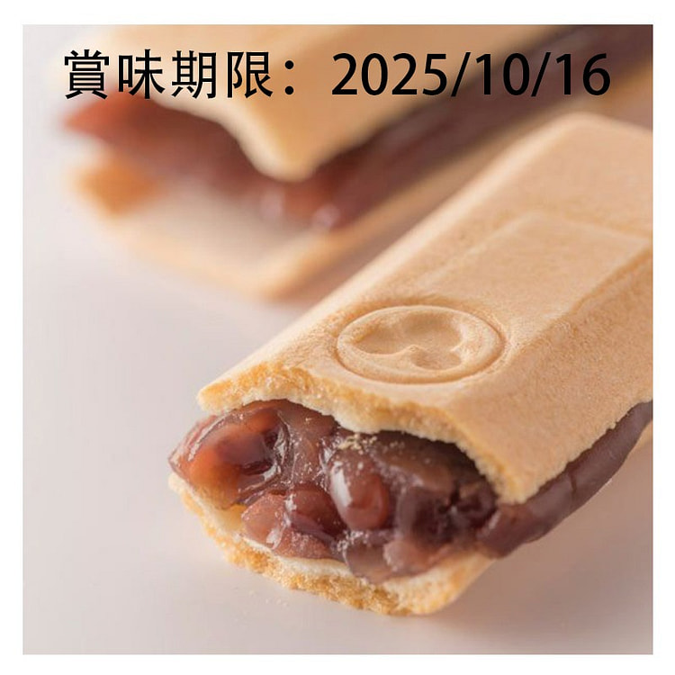 月化粧  青木松风庵 红豆馅 脆皮饼干 1枚入