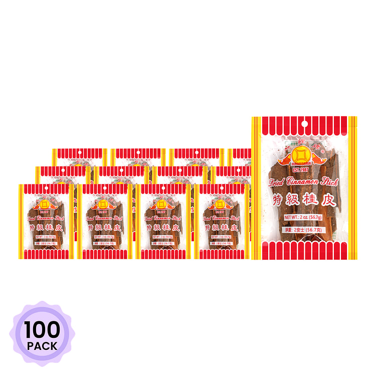 双鲤牌 特级桂皮 2 盎司*100 包