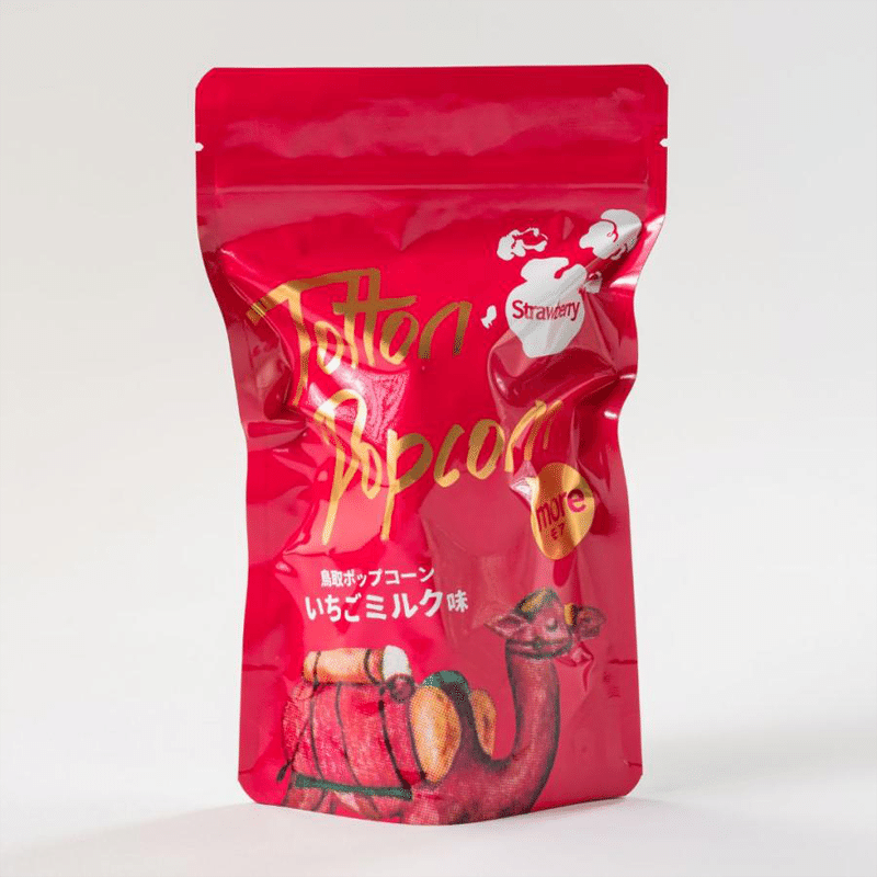 OKAWARI POPCORN Strawberry Milk flavor 40 g
