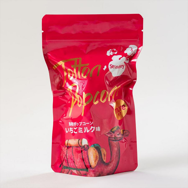 OKAWARI POPCORN 草莓牛奶味