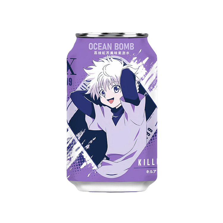 HunterXHunter Sparkling Water Lychee Black Tea