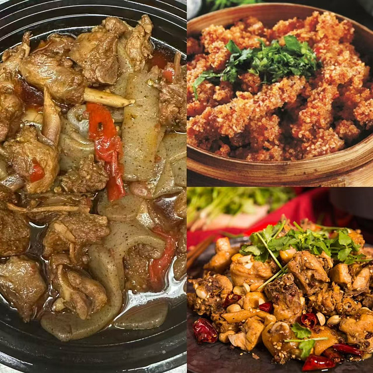 超值套餐C 魔芋烧鸭 粉蒸牛肉 喷香火锅鸡 1 份