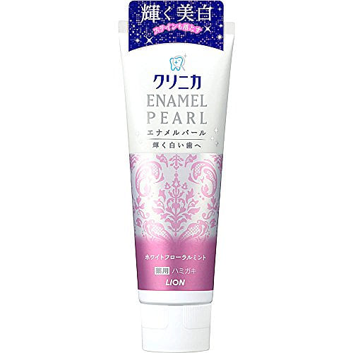 Lion Clinica enamel pearl white floral mint Vertical 130g 1 each