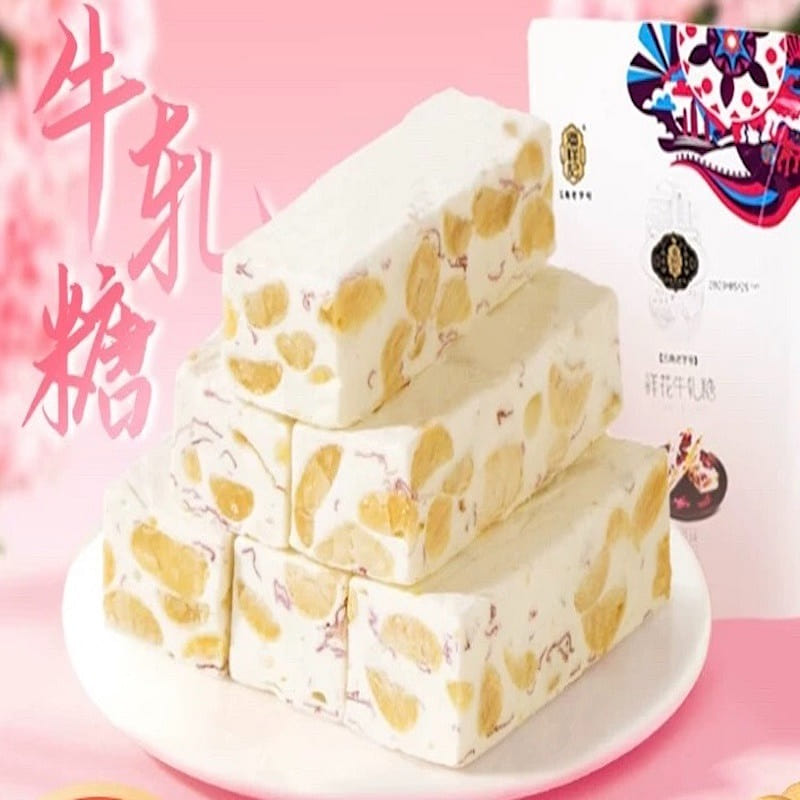 Yunnan specialty Pan Xiangji roses, fresh flowers, nougat, casual snacks and sna 220 g