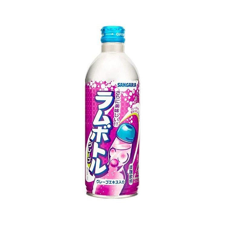 Japan Sangaria Ramune: Grape (500 ml) 17.64 oz