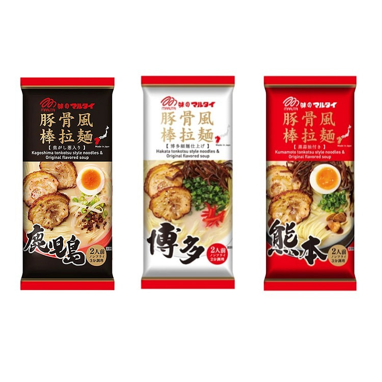 日本玛尔泰日式拉面方便速食泡面2人份×3袋入