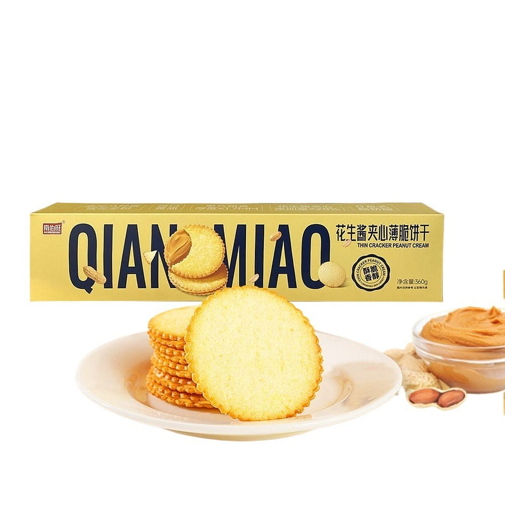 Nanbowang peanut butter Sandwich Cookies 360g 1 box