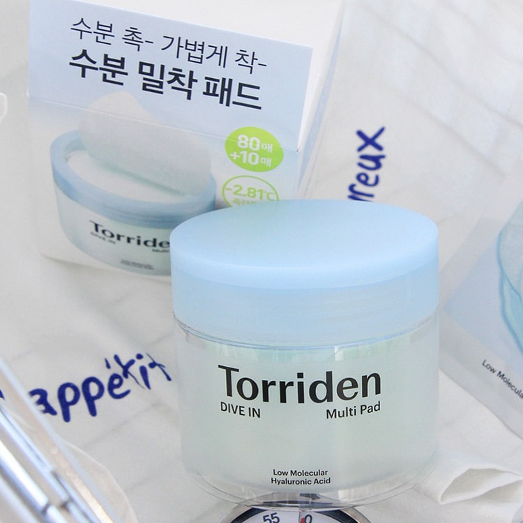 Torriden Hydrating Cotton Pads 80pcs
