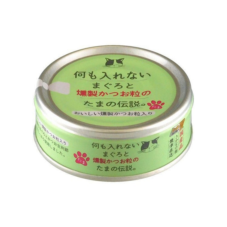 三洋食品 何も入れないまぐろと燻製かつお粒  70g 1 缶
