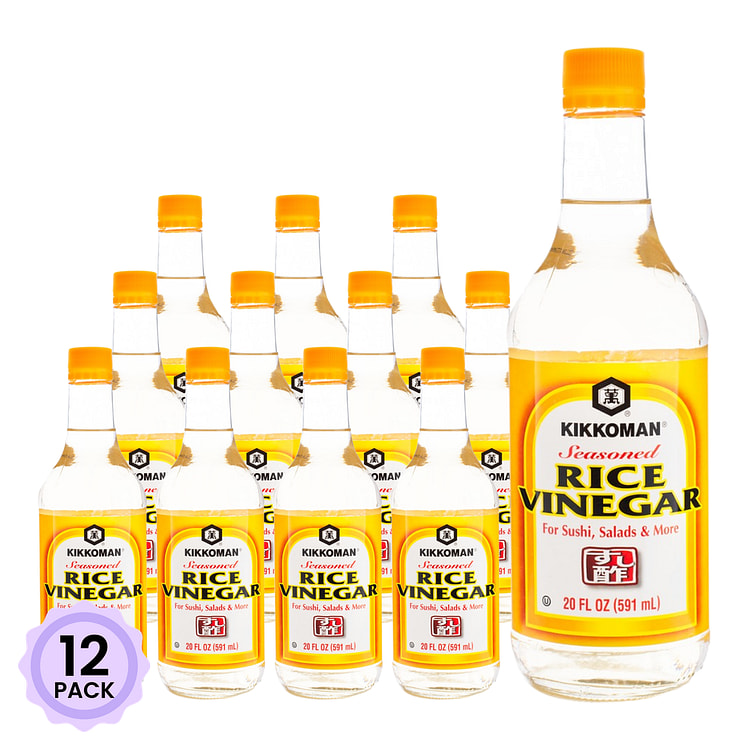 Kikkoman Seasoned Rice Vinegar 591 ml*12 pack