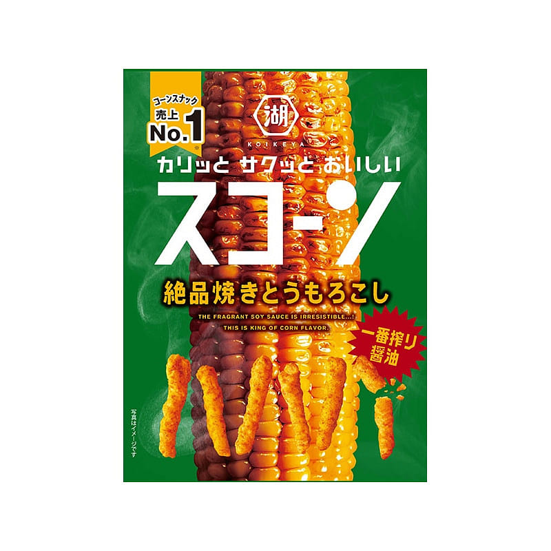Koikeya Scone Grilled Corn Snack 73g 73 each