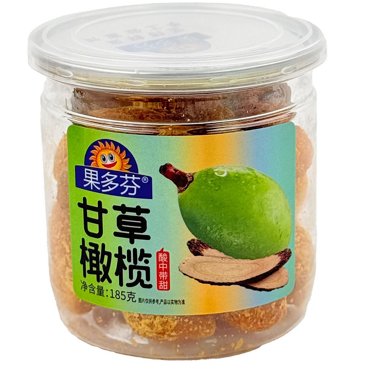 Guo Duo Fen Licorice Olives 185 g