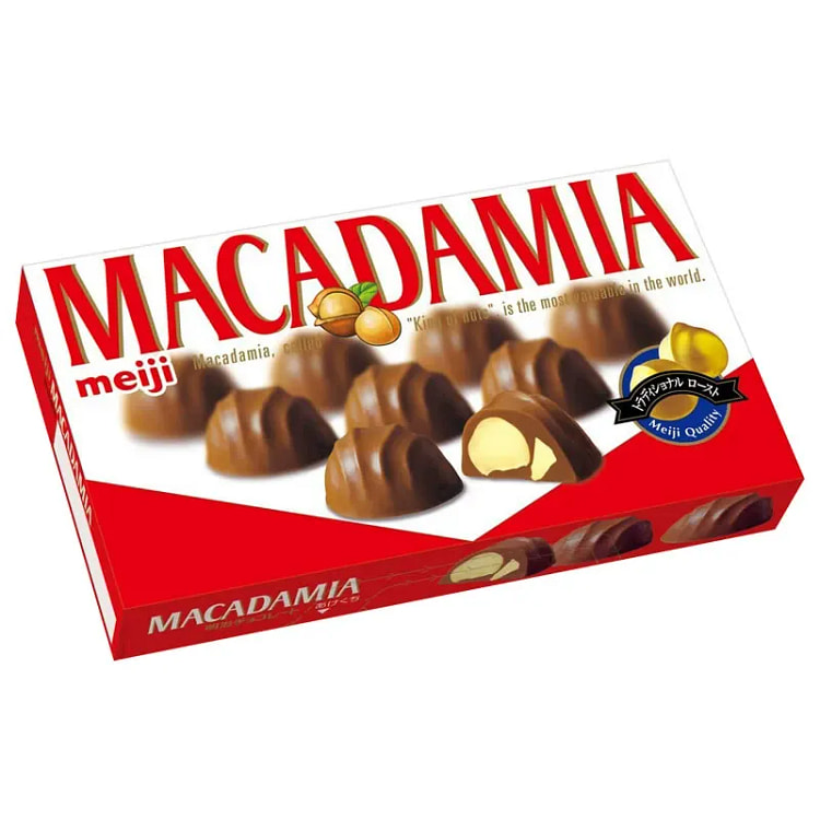 Meiji Macadamia nut Chocolate with filling