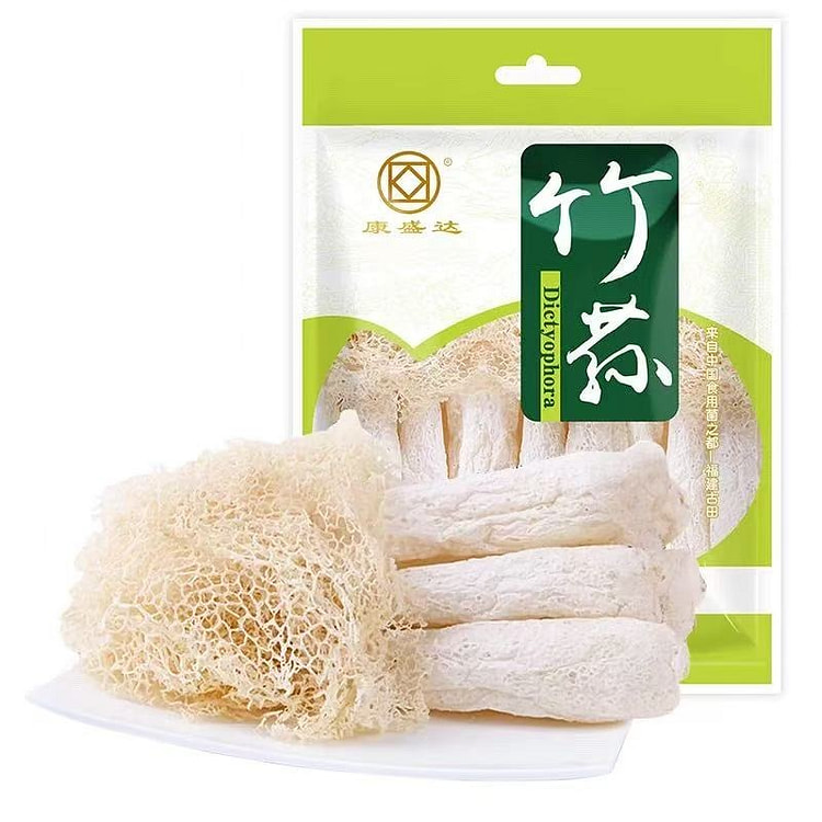 康盛达古田长裙竹荪 干货特产无硫农家菌菇煲汤火锅 50 克