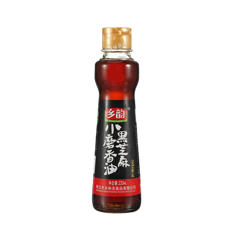 Xiangyun Ground Black Sesame Oil 220ml 1 bottle