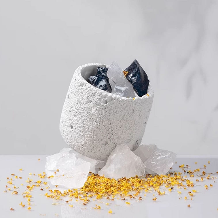 Cold Mountain Series Aroma Stone Set- Moonlit Golden Osmanthus 1 box
