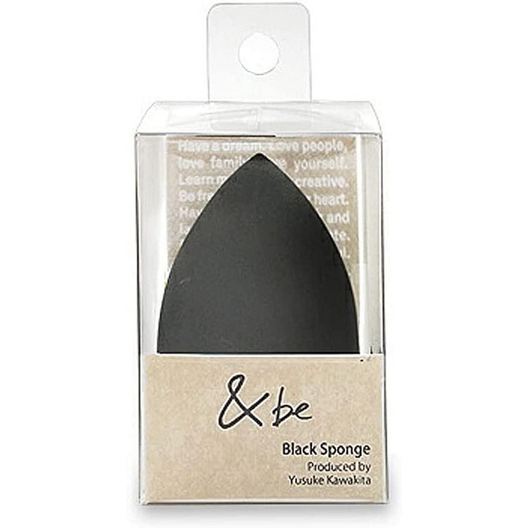 &be Yusuke Kawakita Sponge Powder Puff [Beauty Egg Black]