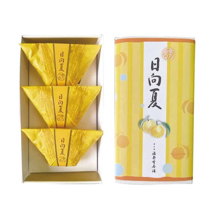 福寿堂秀信 日式凉粉 3枚 日向夏风味