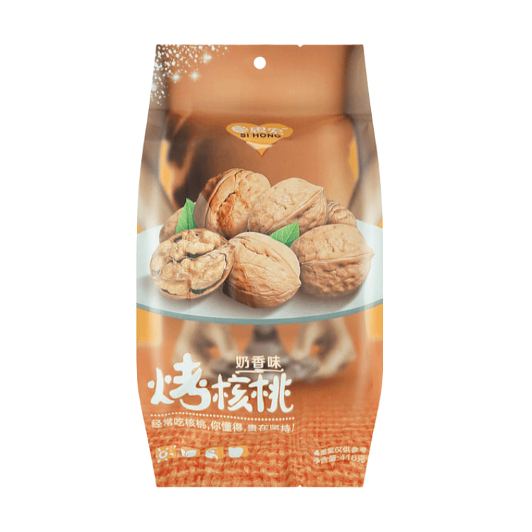 [中国直邮] 思宏 烤核桃 奶香味 418g