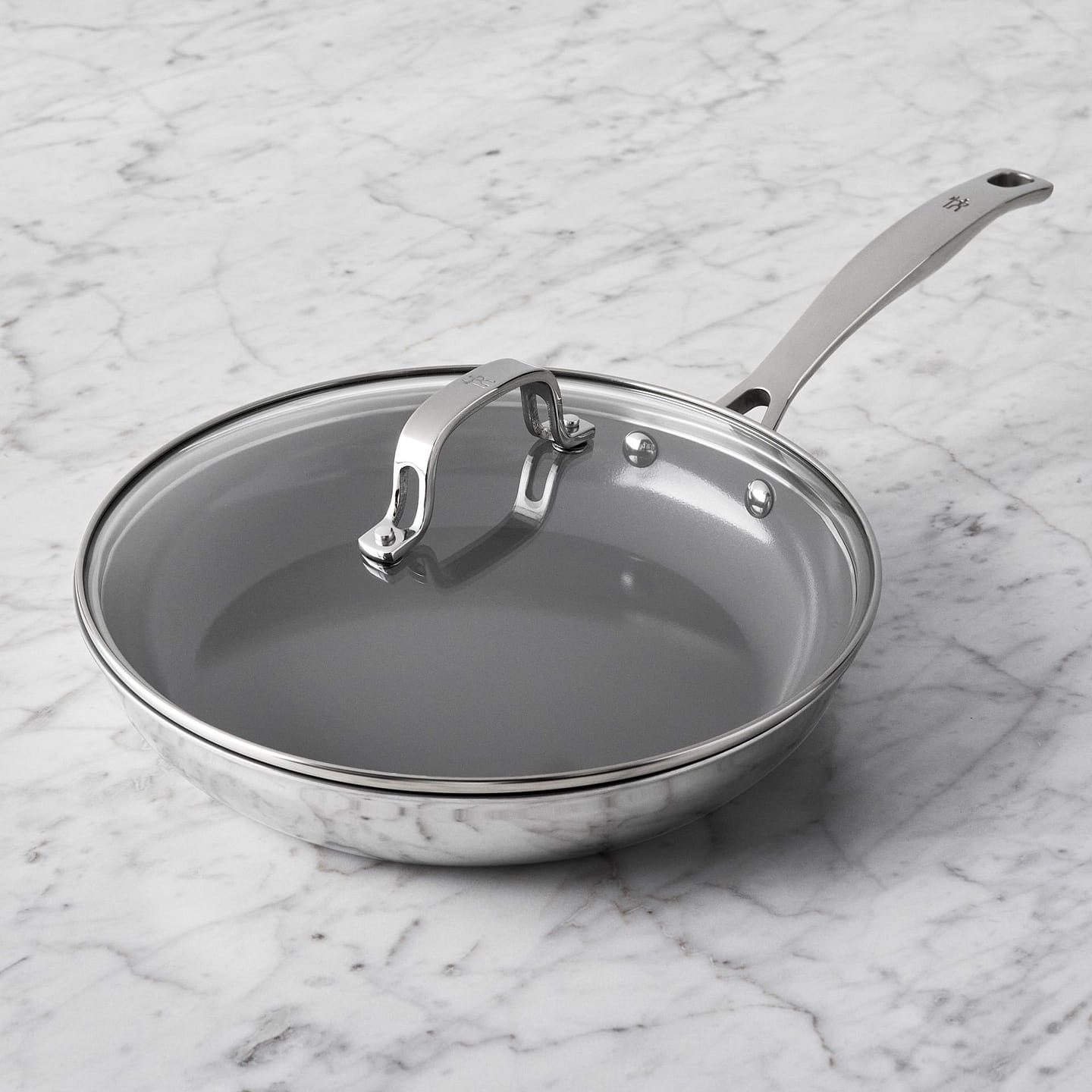 HENCKELS Clad H3 ceramic nonstick Fry Pan with Lid 1 each